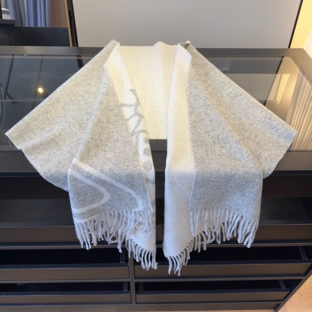 Vivienne Westwood Orb Motif Fringed Scarf — side